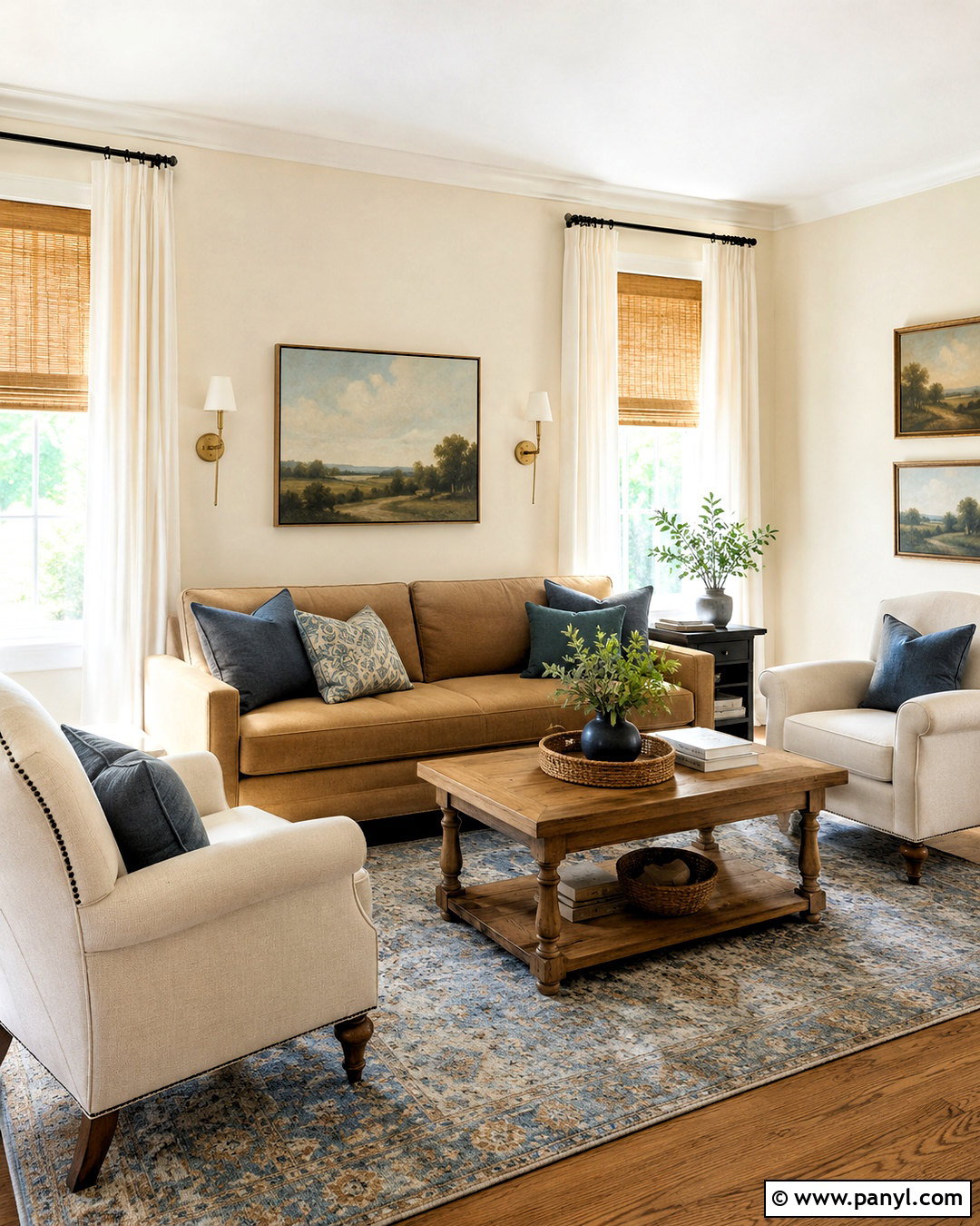 Light Cream Living Room Walls - 20 light wall colors for living room ideas