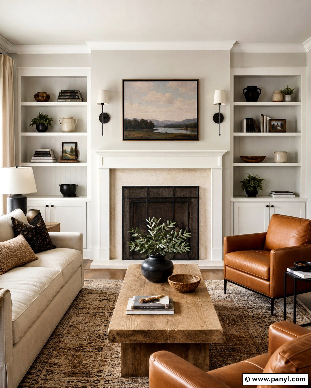 Light French Gray Fireplace Wall - 20 Light French Gray Walls
