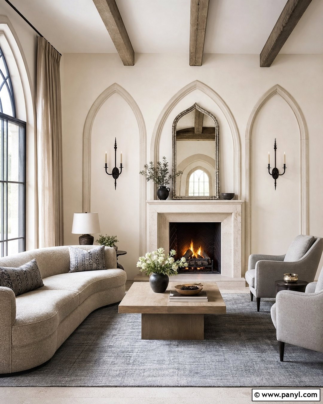 Light Gothic Wall - 30 Gothic Walls