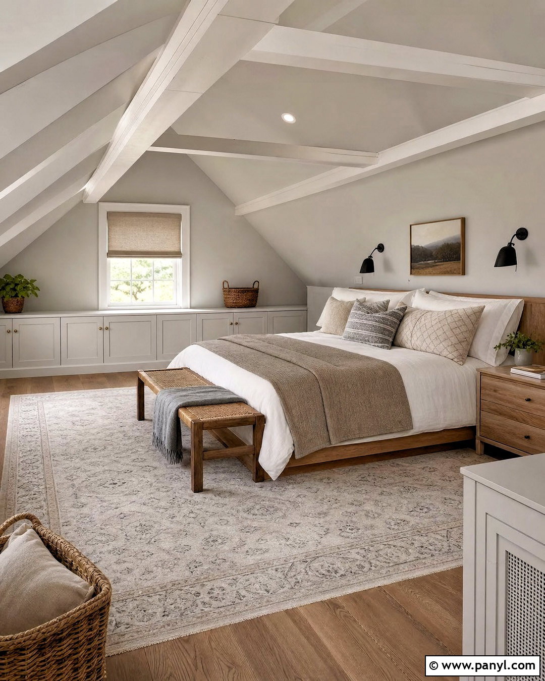 Light Gray Attic Bedroom - 20 light gray bedroom ideas