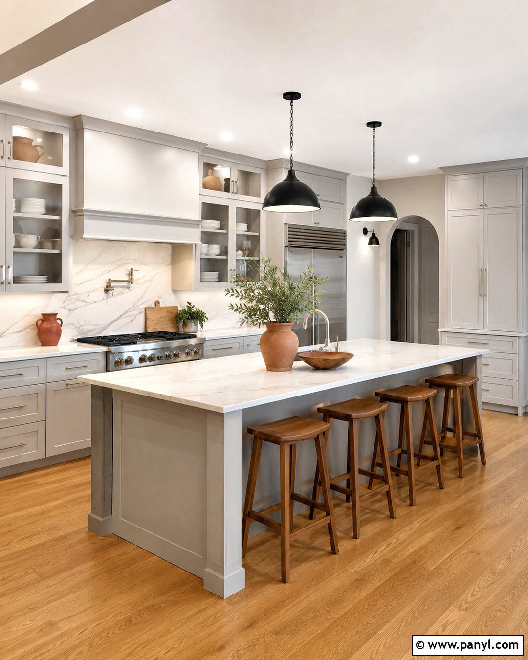 Light Gray Cabinets With Agreeable Gray Walls - 20 cabinet color with agreeable gray walls