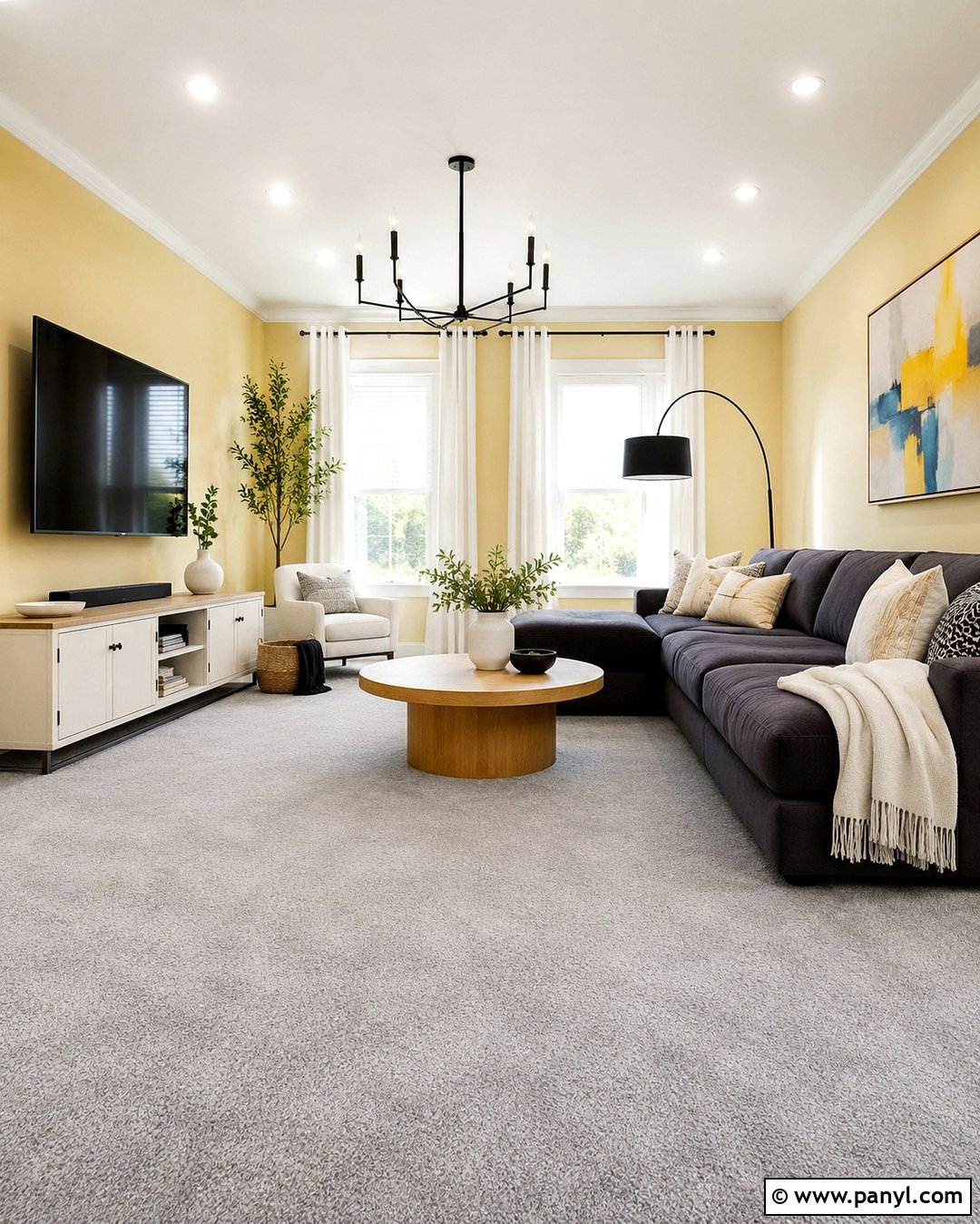 Light Gray Carpet With Yellow Walls - 20 What Color Carpet Goes With Yellow Walls