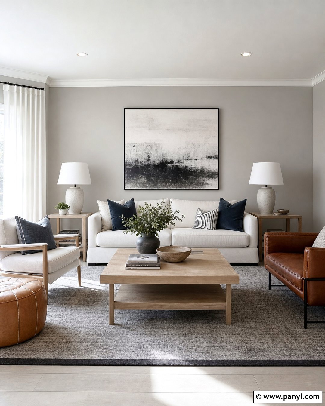 Light Gray Drawing Room Walls - 30 drawing room wall color ideas