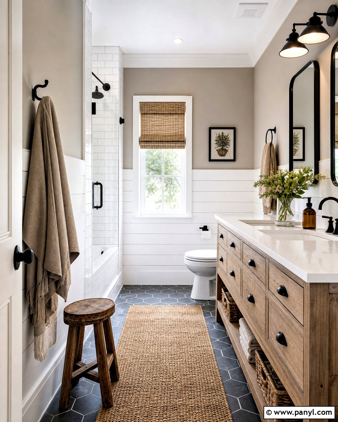 Light Gray Farmhouse Bathroom - 20 farmhouse bathroom paint colors