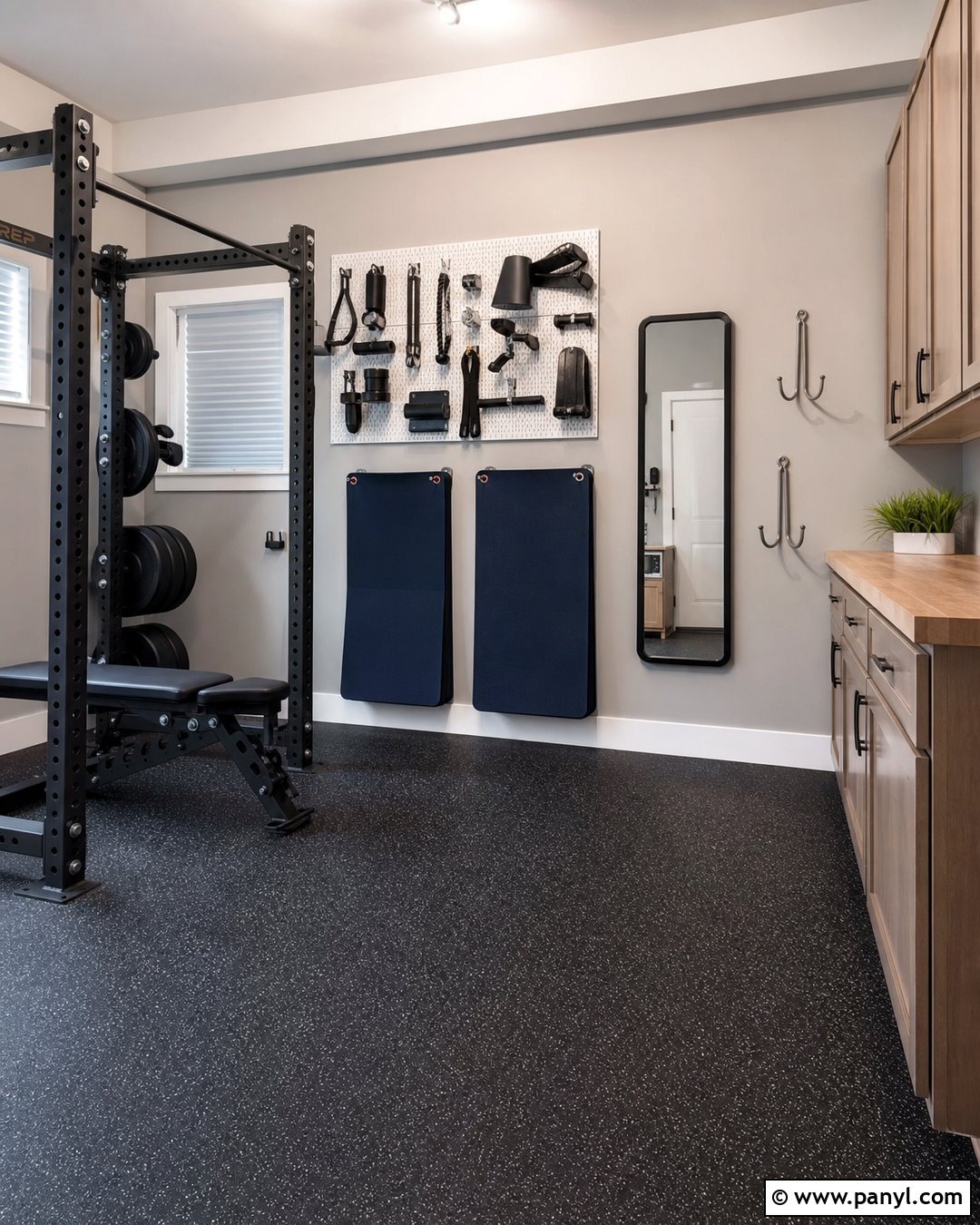 Light Gray Garage Gym Walls - 20 Garage Gym Wall Color Ideas