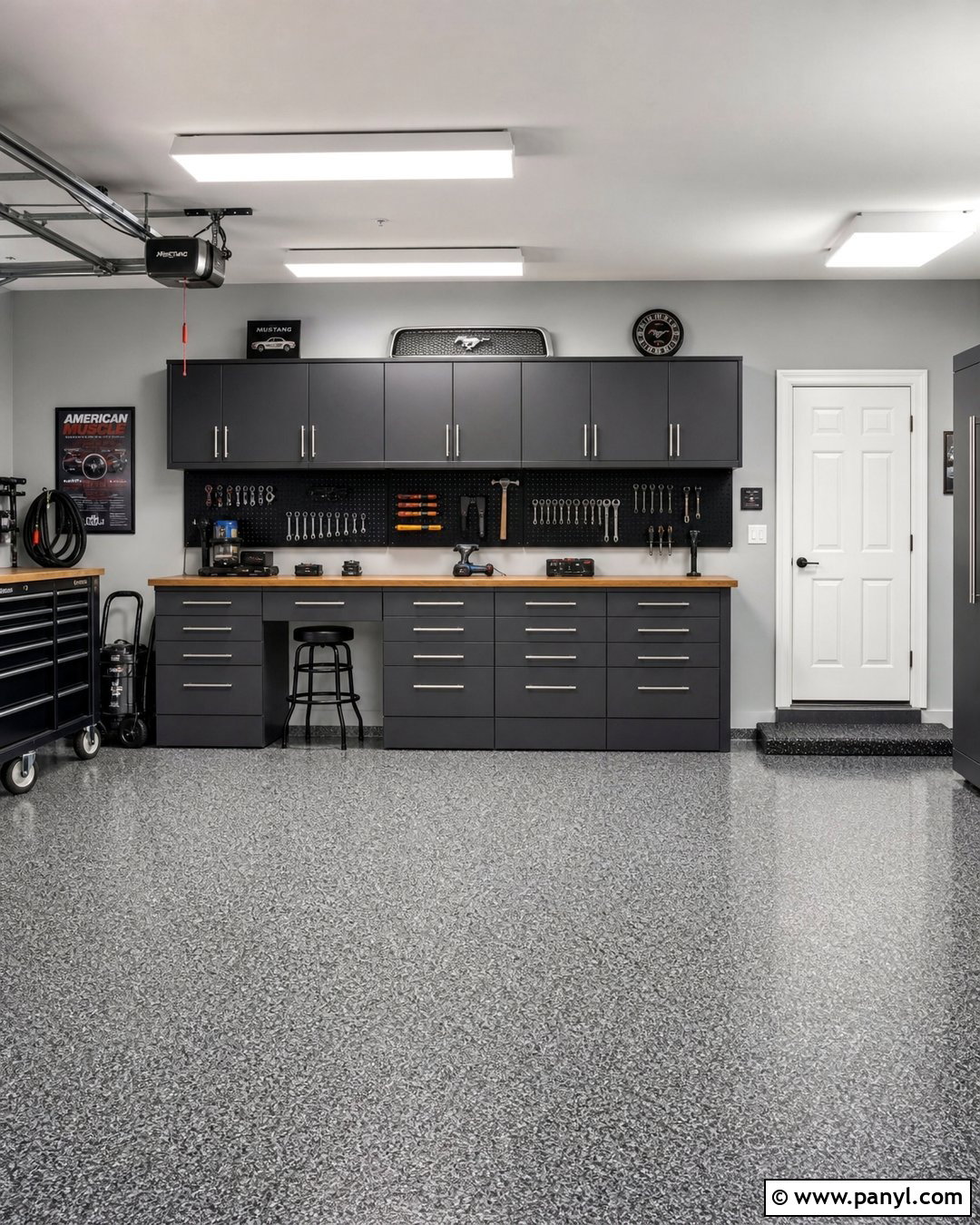 Light Gray Garage Walls - 30 Garage Wall Colors