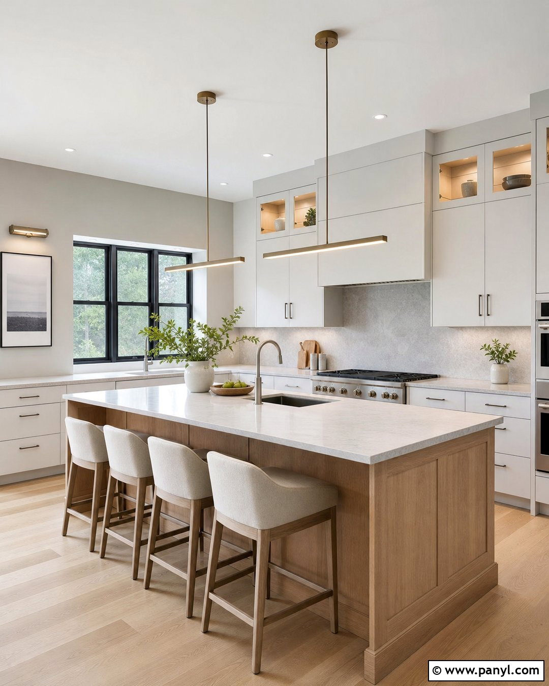 Light Gray Kitchen Walls With Light Oak Floors - 30 Light Gray Kitchen Walls