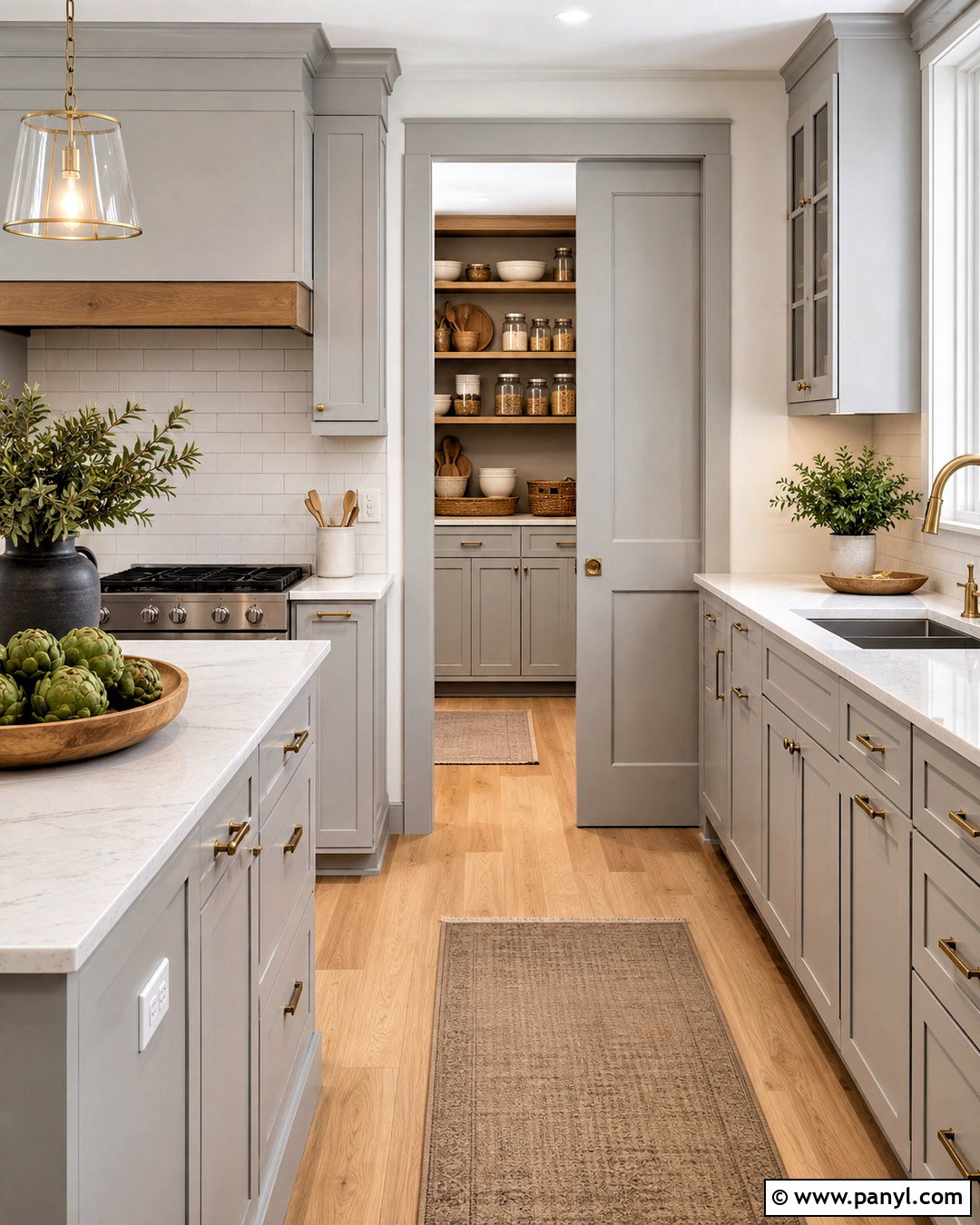 Light Gray Kitchen With Matching Pantry - 20 light gray kitchen ideas