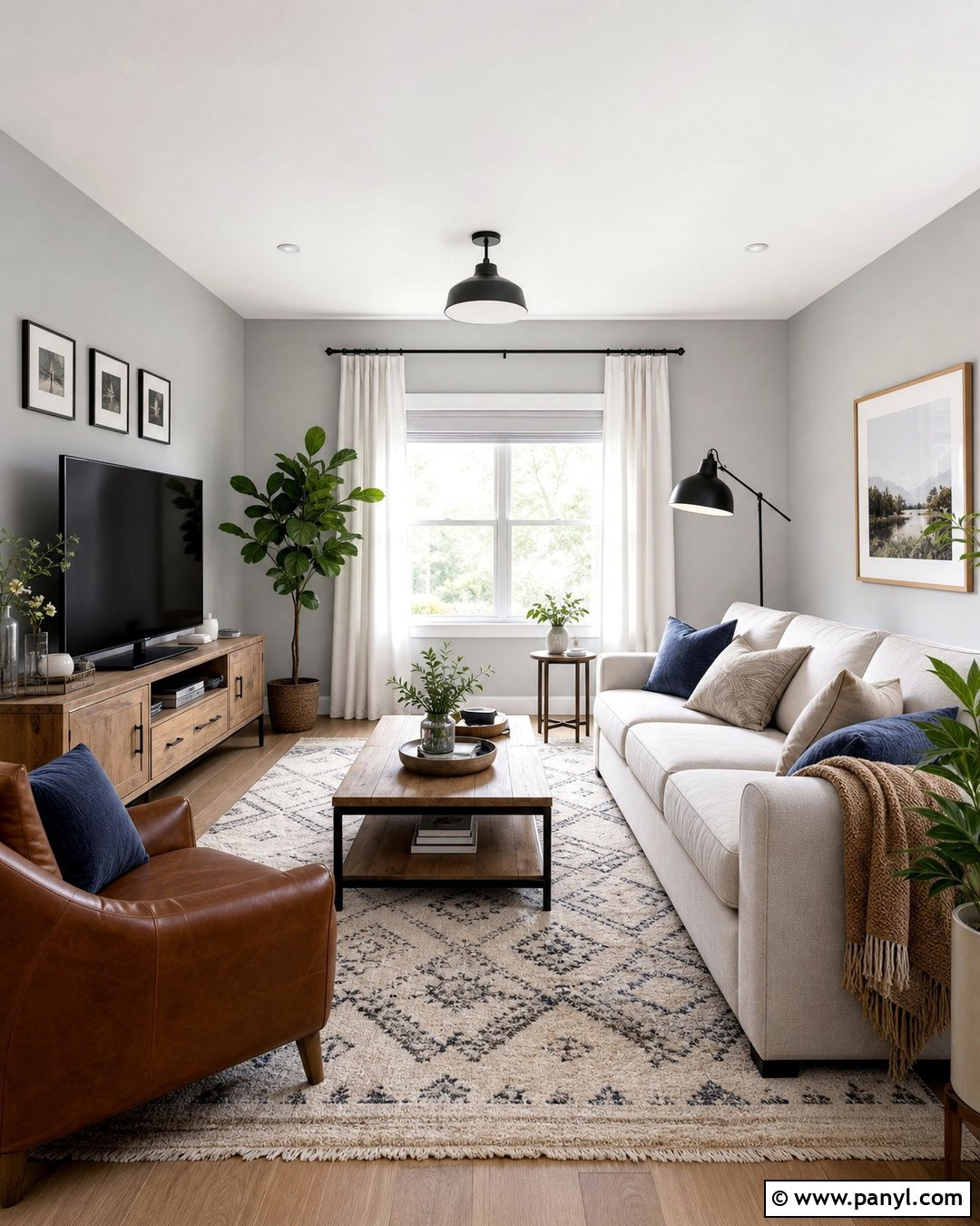 Light Gray Living Room Walls - 45 wall colors for living room ideas