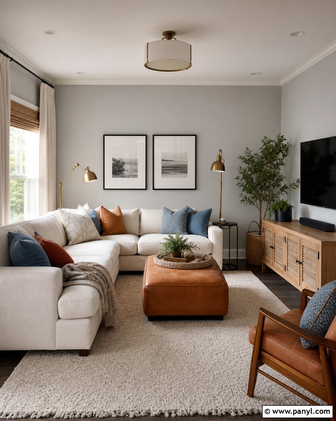 Light Gray Living Room Walls - 35 Best Wall Colors For Living Room Ideas