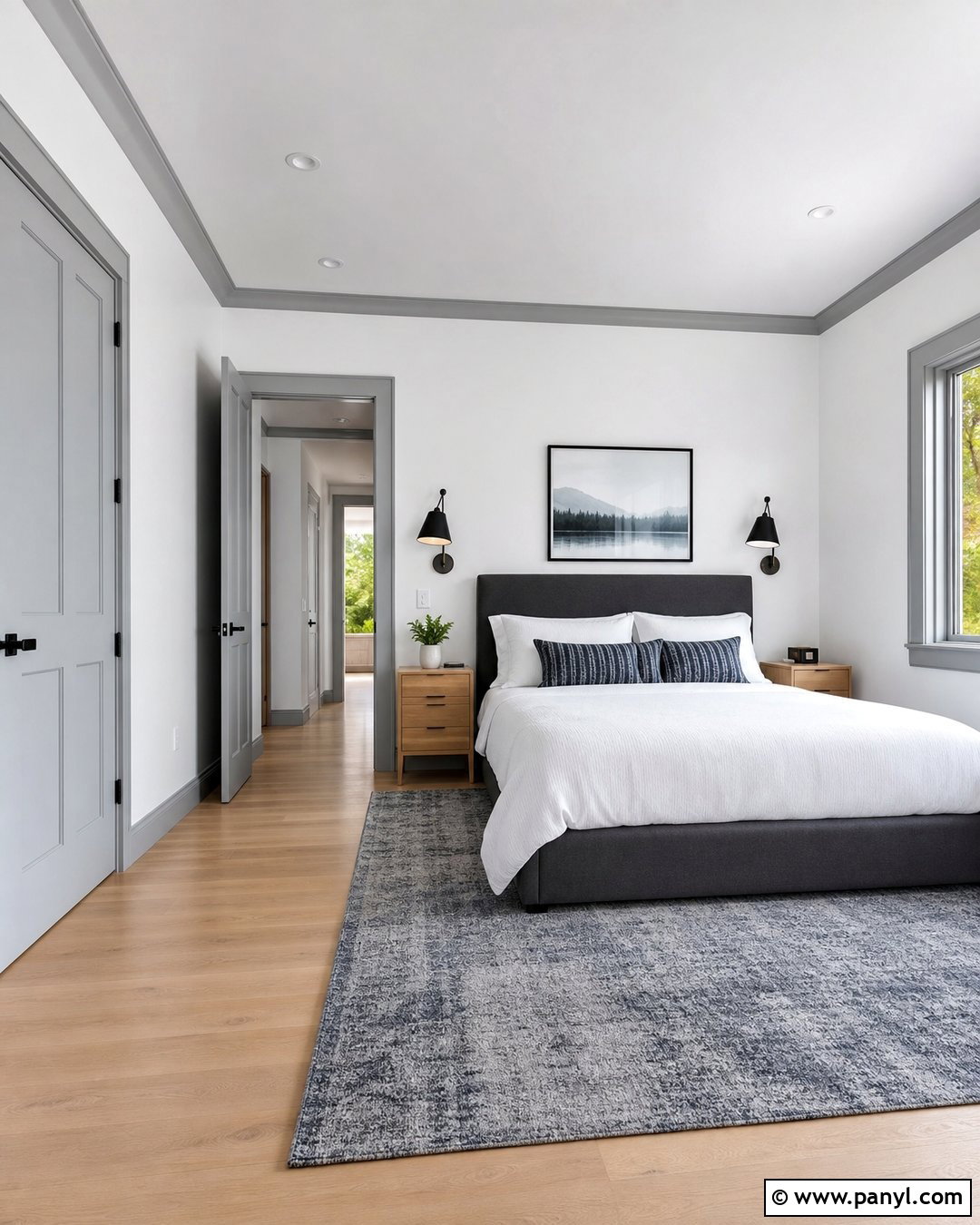 Light Gray Trim - 25 Trim Color For White Walls