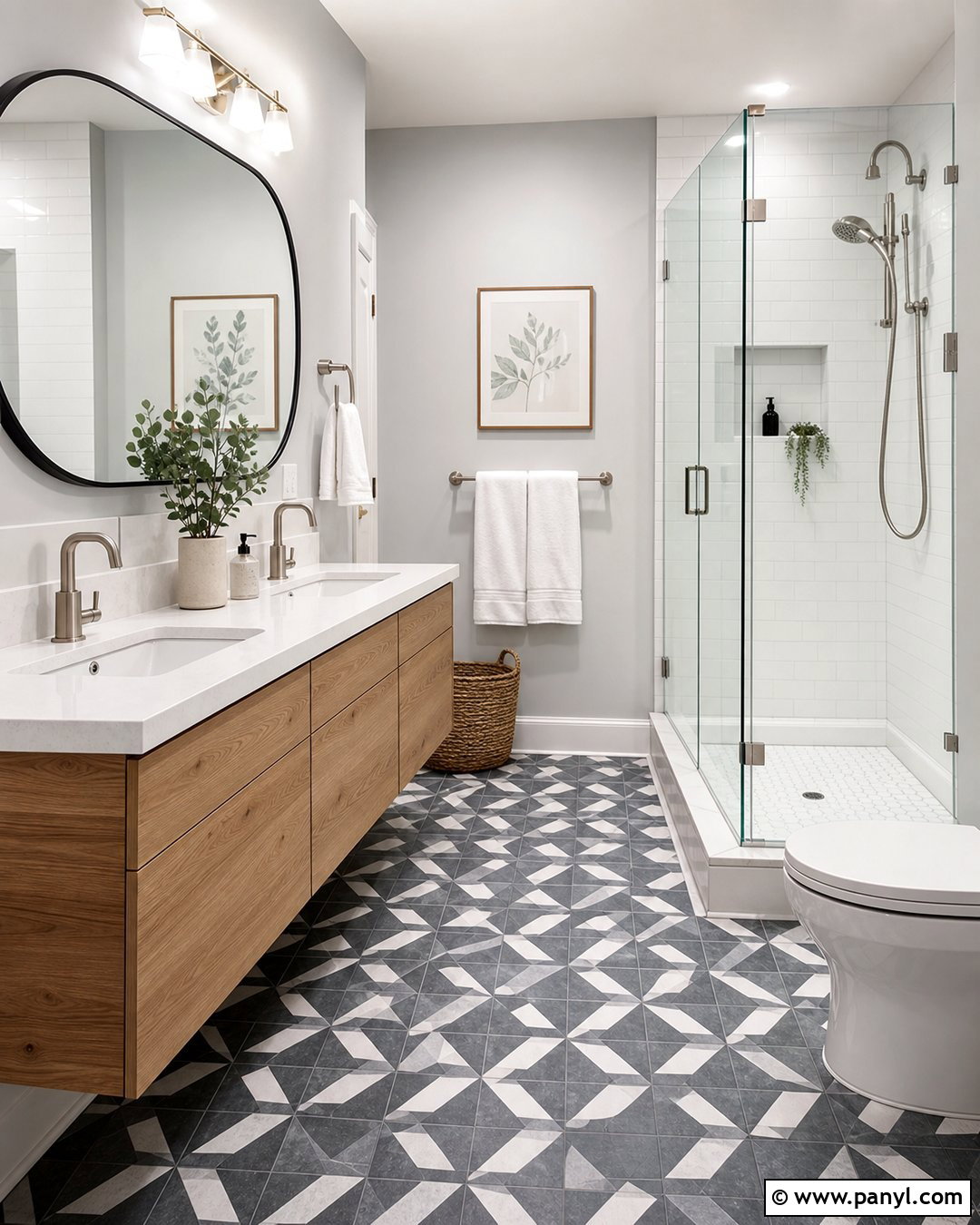 Light Gray Walls In A Bathroom - 20 Light Grey For Walls