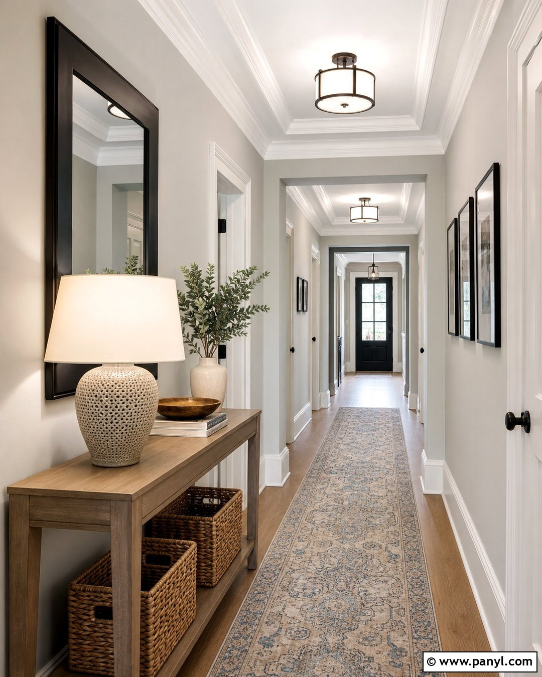 Light Gray Walls In A Hallway - 20 Light Grey For Walls