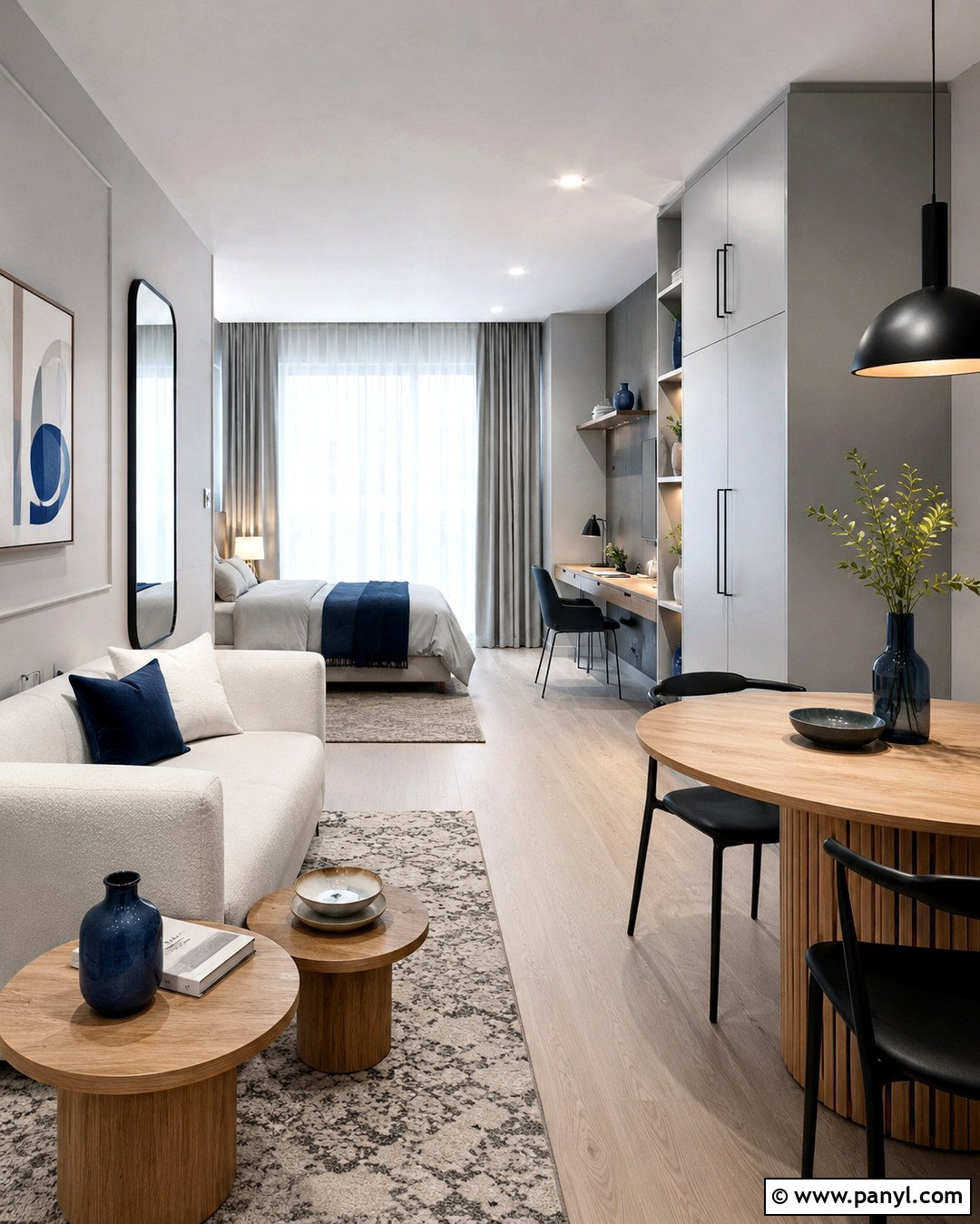 Light Gray Walls In A Small Apartment - 20 Light Gray Interior Walls