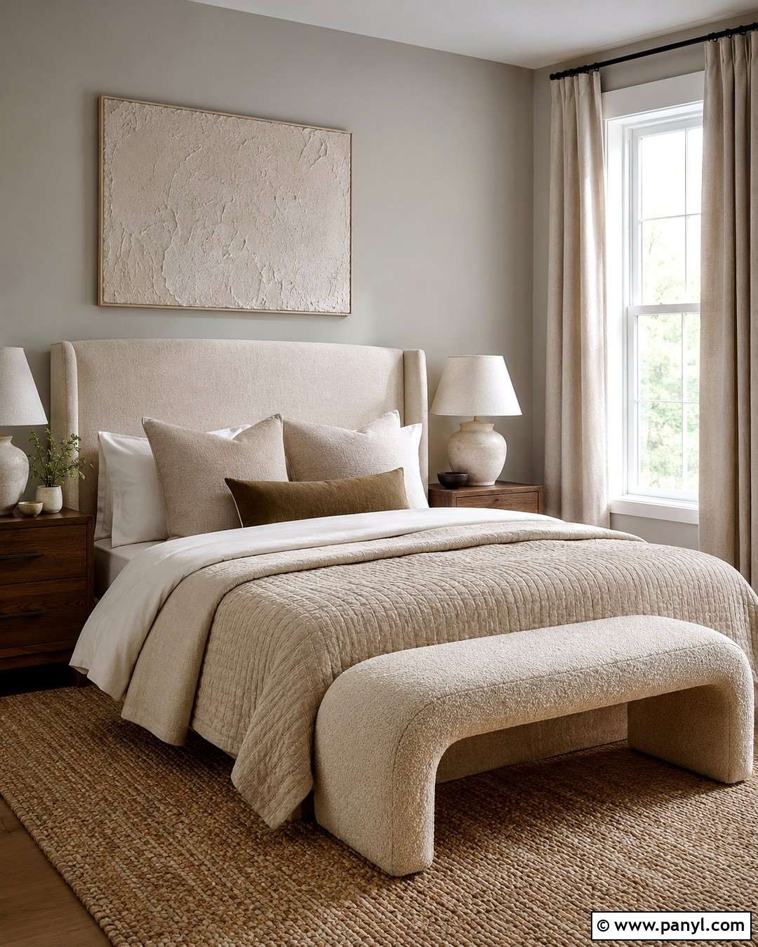 Light Gray Walls With Beige Decor - 20 Light Gray Interior Walls