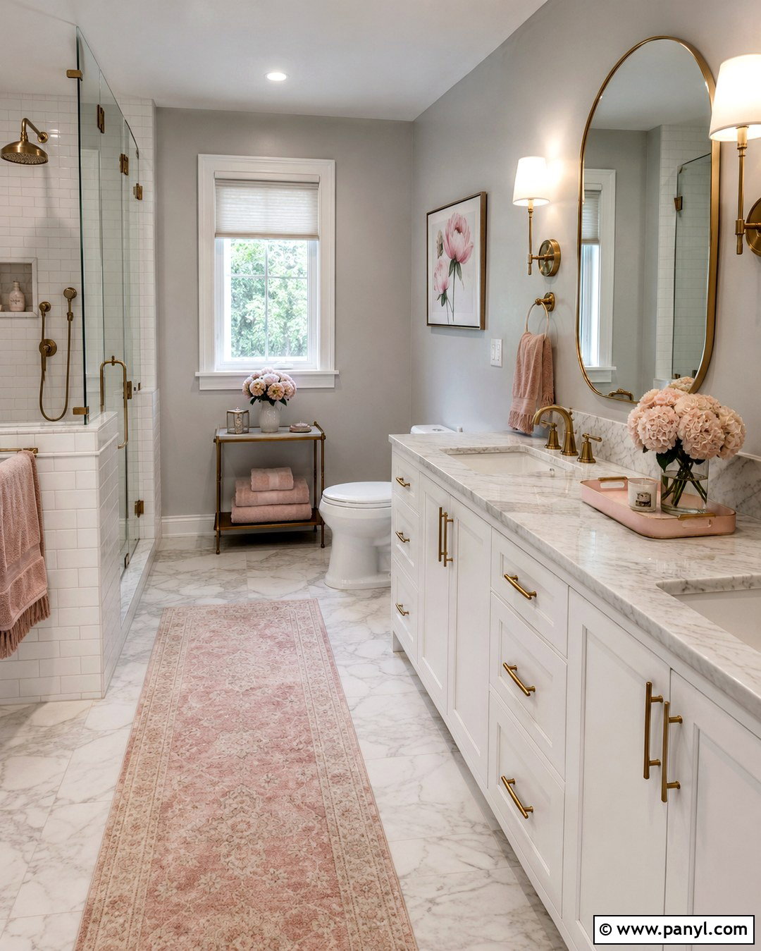 20 Light Gray Walls Bathroom Ideas for a Serene Spa Look