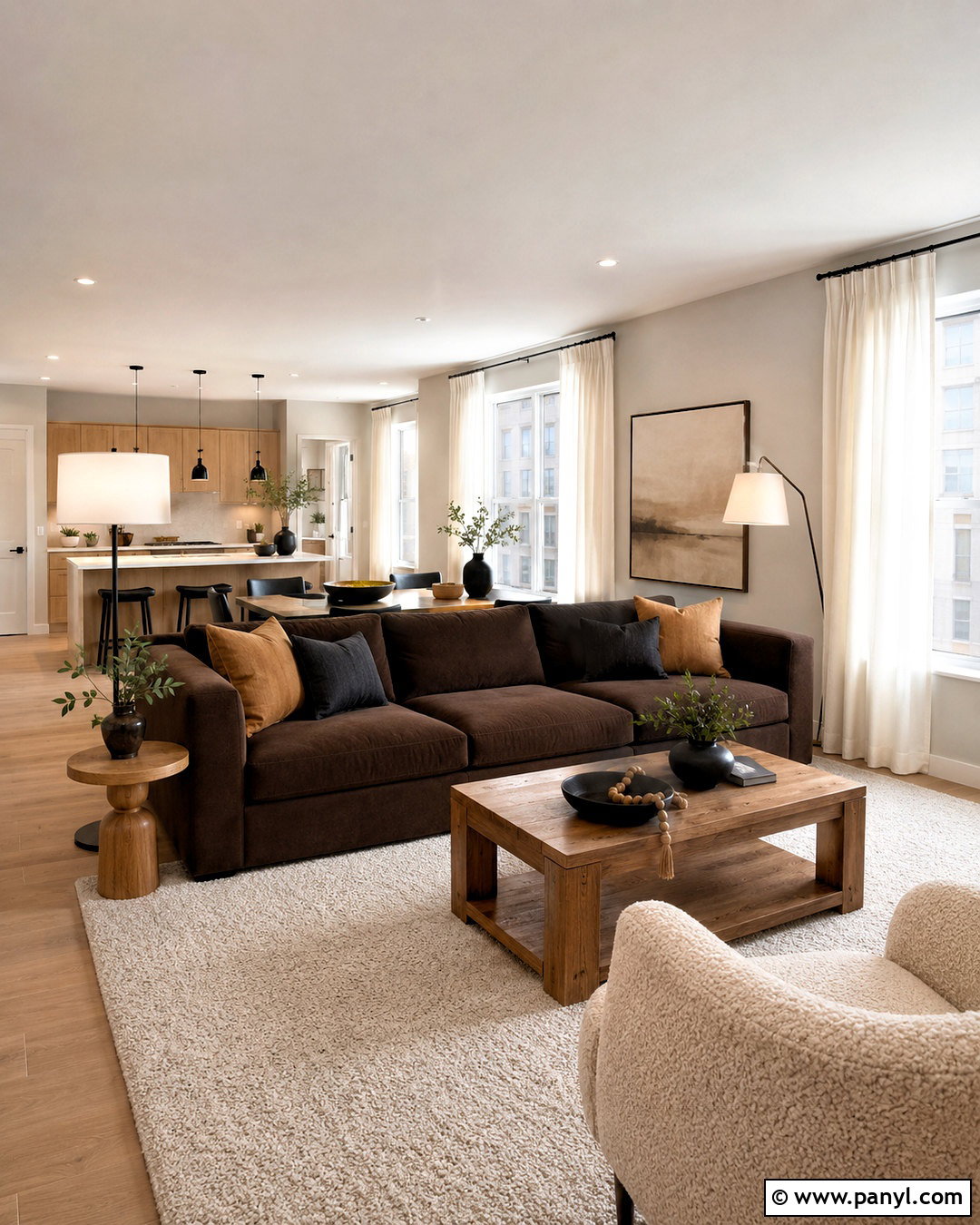 Light Gray Walls With Brown Sofa - 20 Wall Color For Brown Sofa Ideas