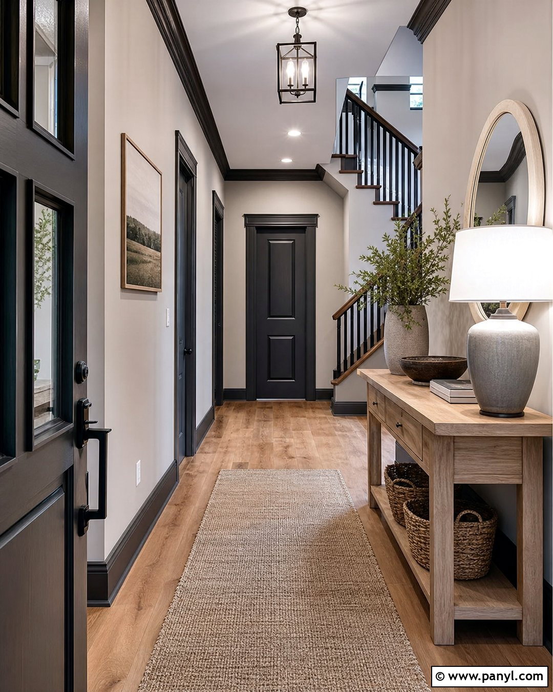 Light Gray Walls With Charcoal Trim - 25 Painted Baseboards And Trim Wall Colors