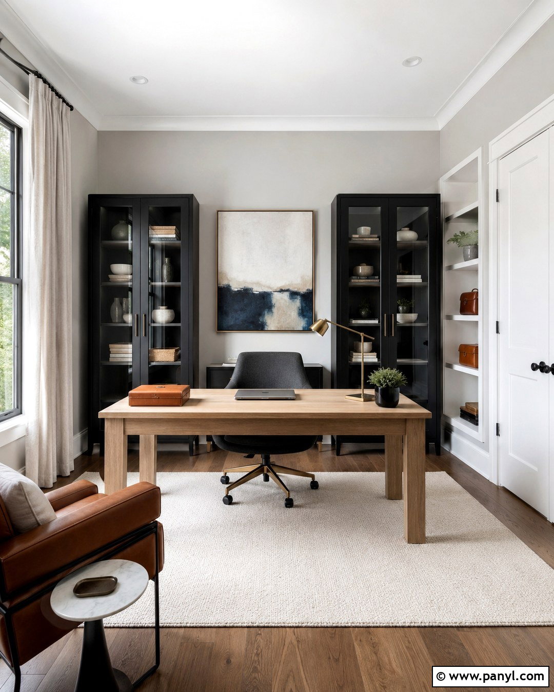 Light Gray Walls With Crisp White Baseboards - 20 Wall And Baseboard Color Combinations