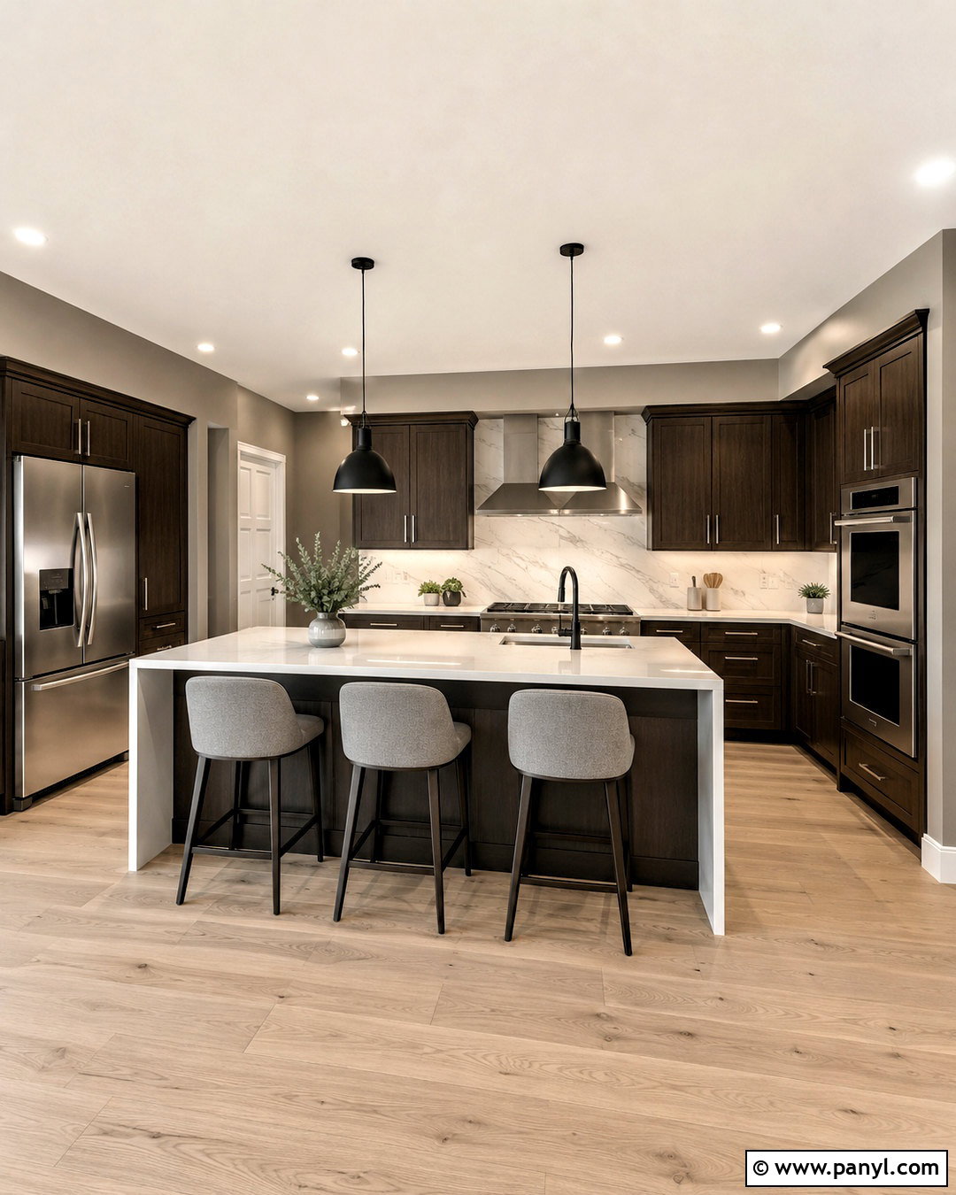 20 Wall Color For Dark Brown Cabinets: Warm Designer Picks