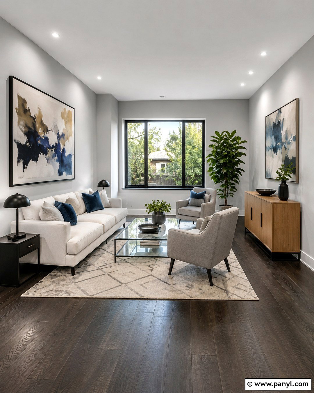 Light Gray Walls With Dark Floors - 20 Dark Floor Wall Color Ideas