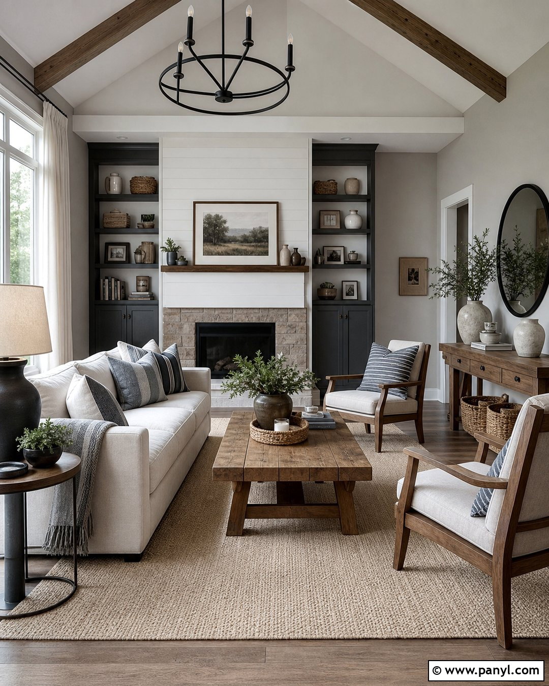 Light Gray Walls With Farmhouse Decor - 20 Light Grey For Walls