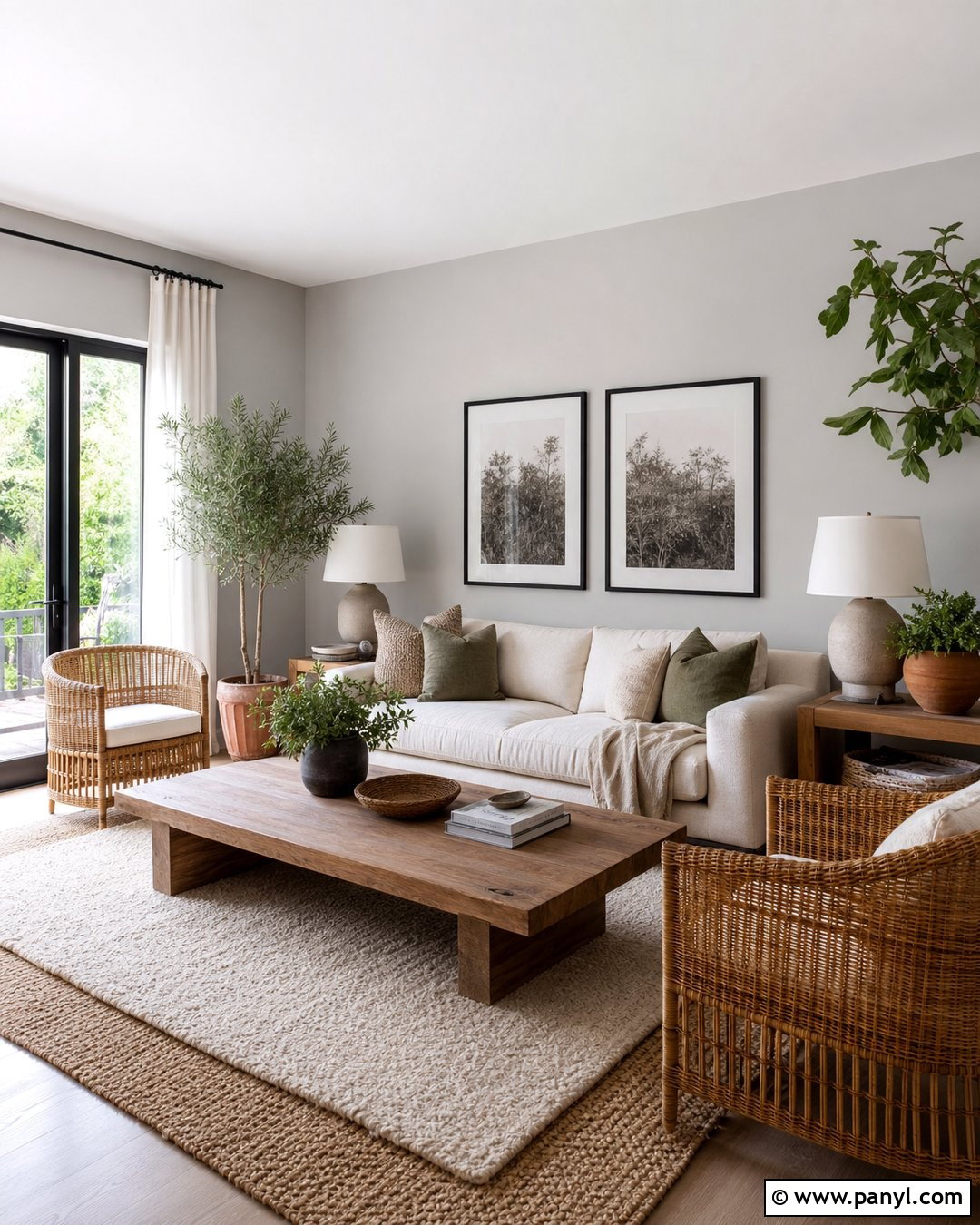 Light Gray Walls With Natural Textures - 45 Light Gray Walls