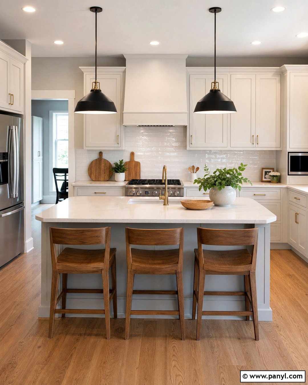 Light Gray Walls With White Kitchen Cabinets - 20 Light Grey For Walls