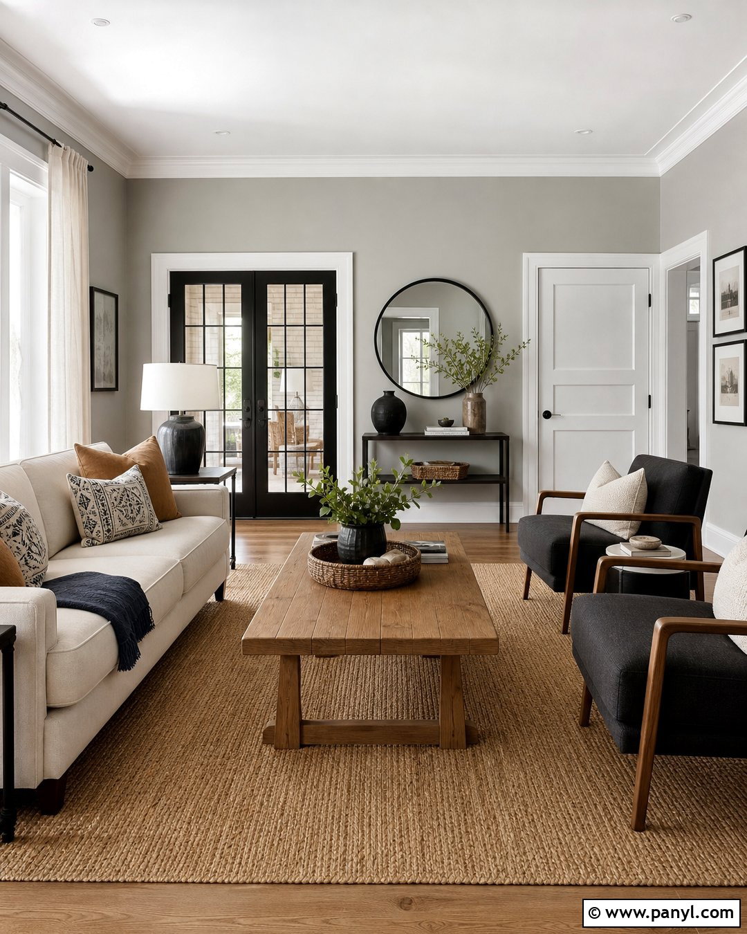 Light Gray Walls With White Trim - 45 Light Gray Walls