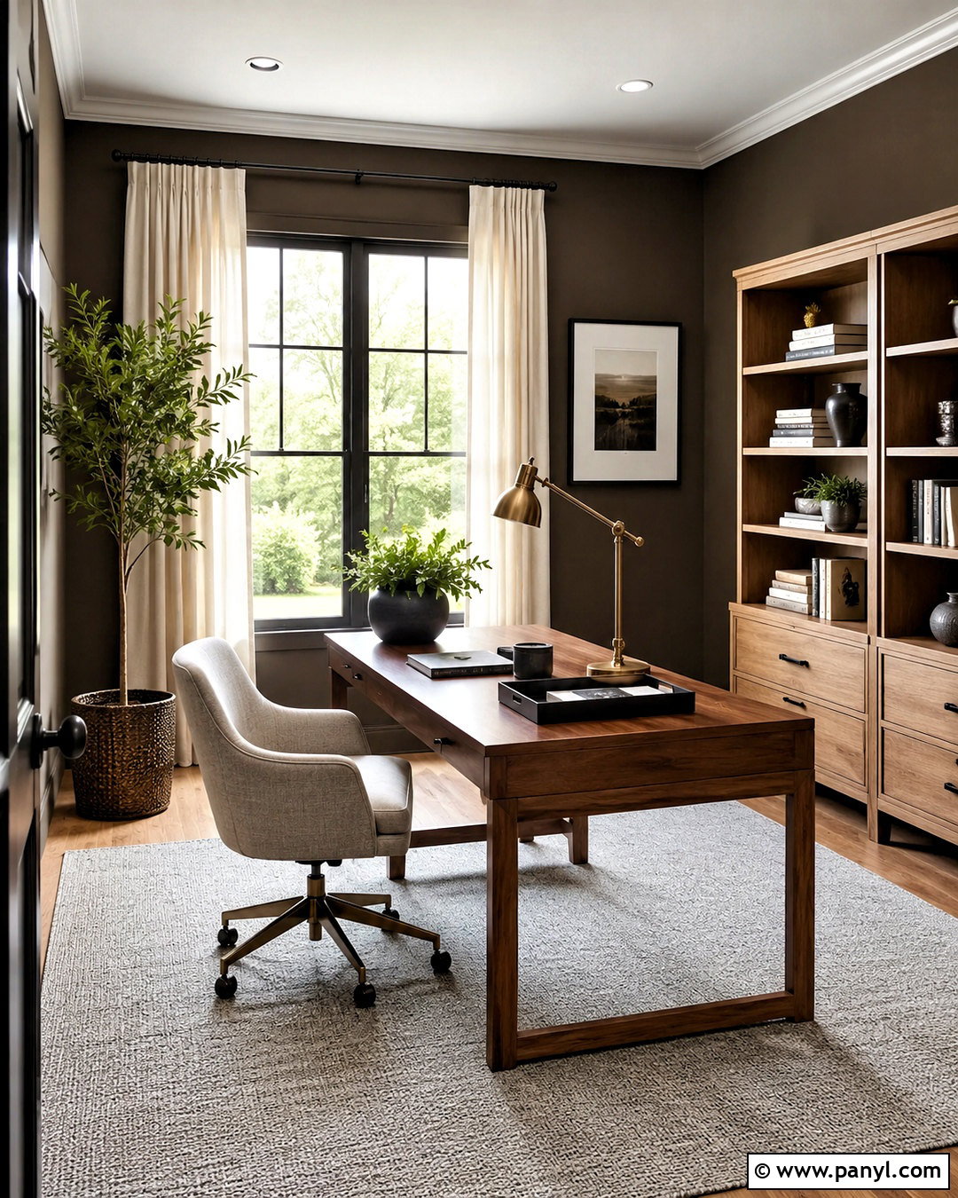 Light Gray With Brown Walls - 20 What Color Goes With Brown Walls