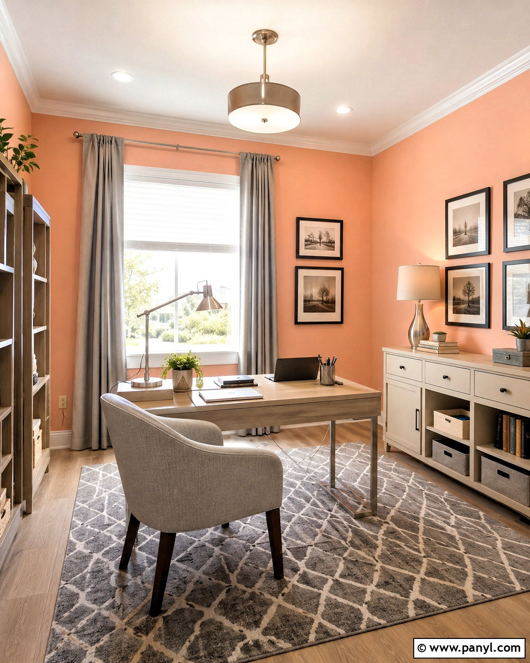 Light Gray With Peach Walls - 20 What Colours Go With Peach Walls