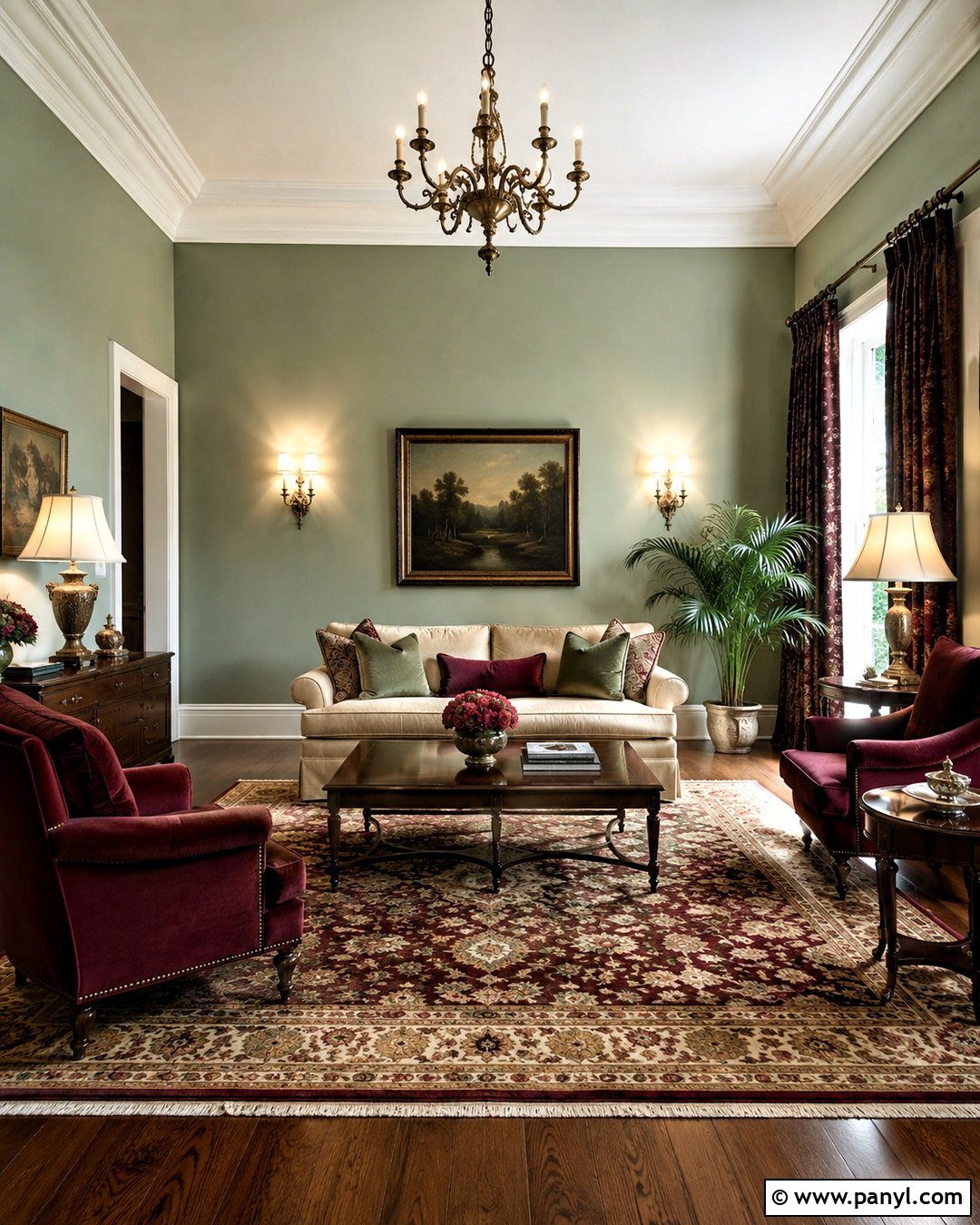 Light Green And Burgundy Living Room - 20 light green living room color scheme ideas