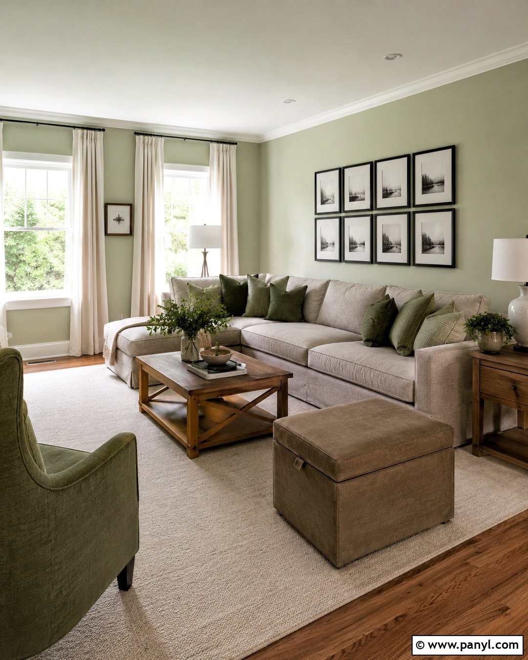 Light Green And Greige Living Room - 20 light green living room color scheme ideas