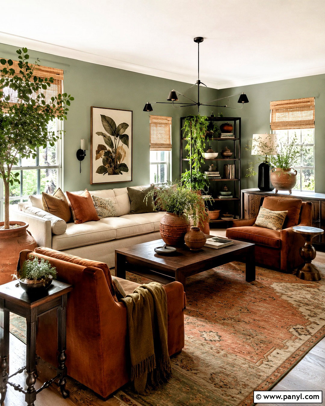 Light Green And Terracotta Living Room - 20 light green living room color scheme ideas