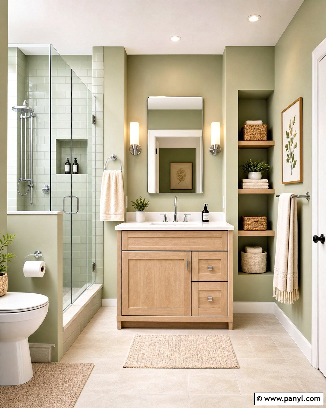 Light Green Bathroom - 20 green bathroom paint colors