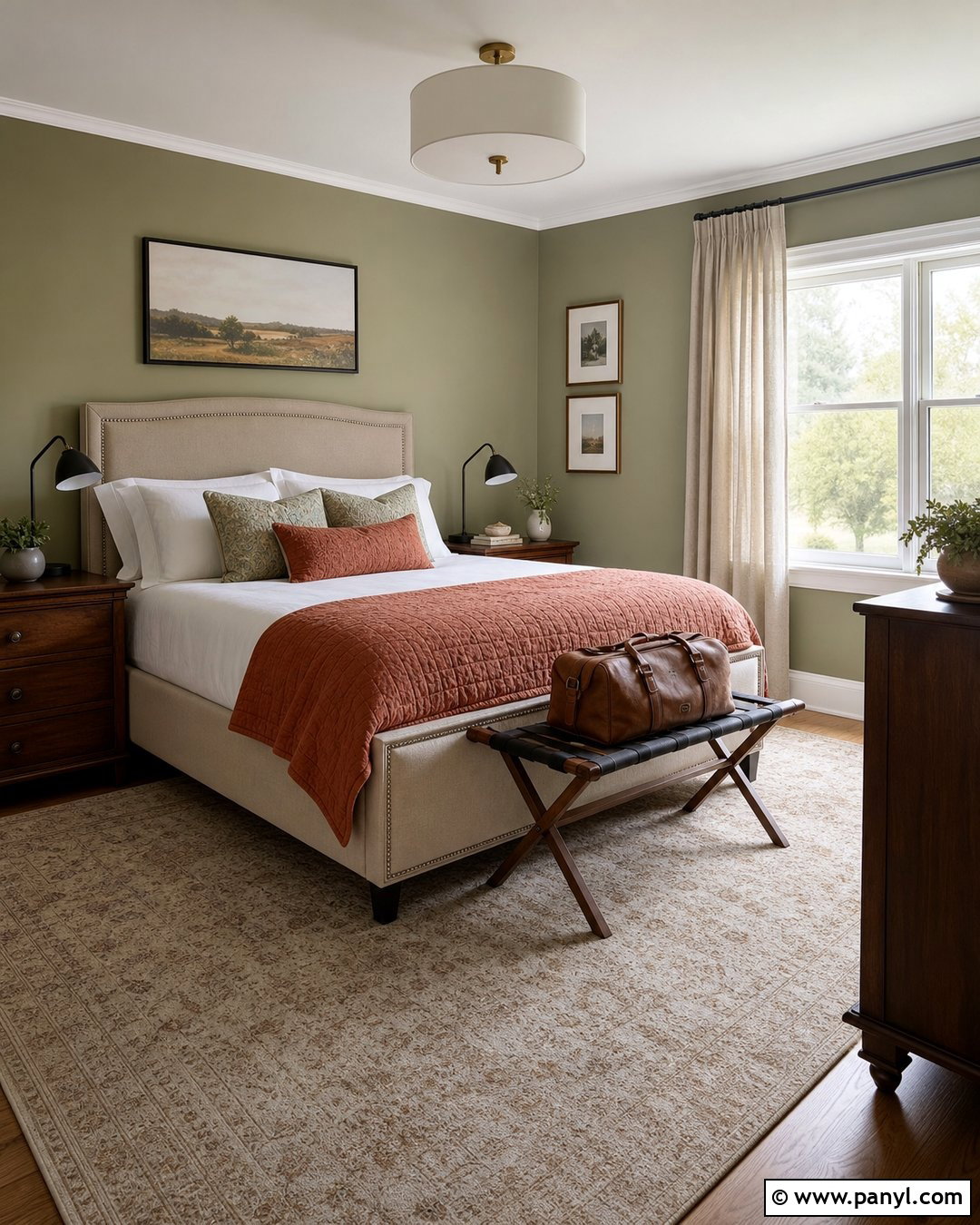 Light Green Guest Bedroom - 35 light green wall paint ideas
