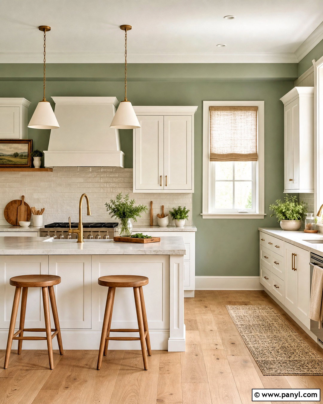 Light Green Kitchen Walls With White Cabinets - 20 light green kitchen walls