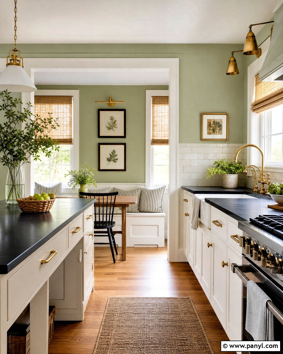 Light Green Kitchen Walls With White Subway Tile - 20 light green kitchen walls
