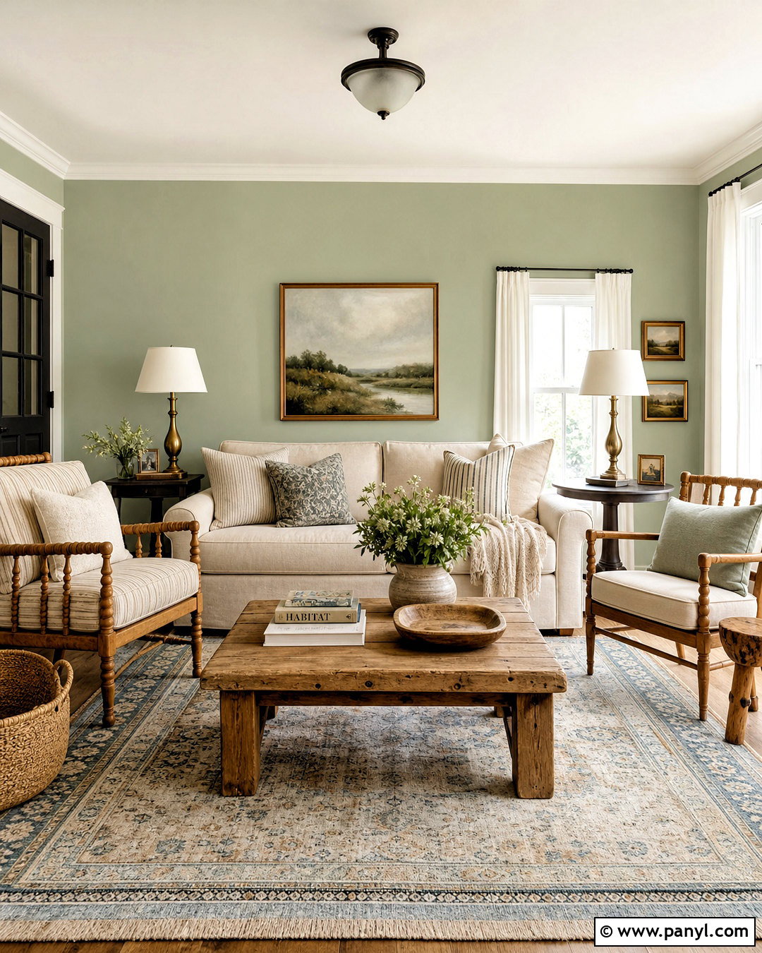 Light Green Living Room Walls With Farmhouse Decor - 20 light green living room walls