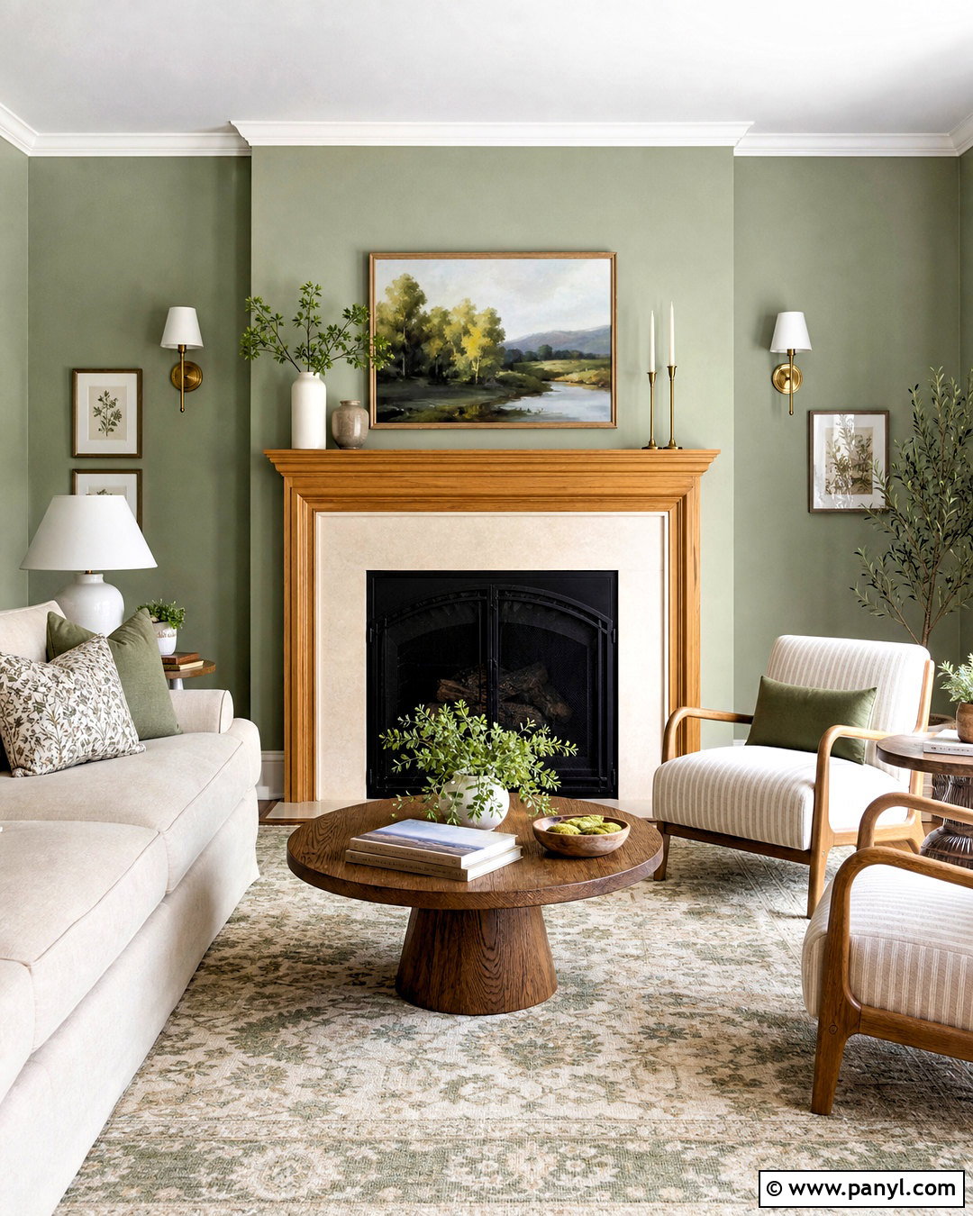 Light Green Living Room Walls With Fireplace - 20 light green living room walls