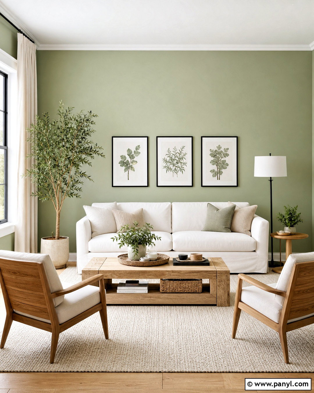 Light Green Living Room Walls With White Sofa - 20 light green living room walls