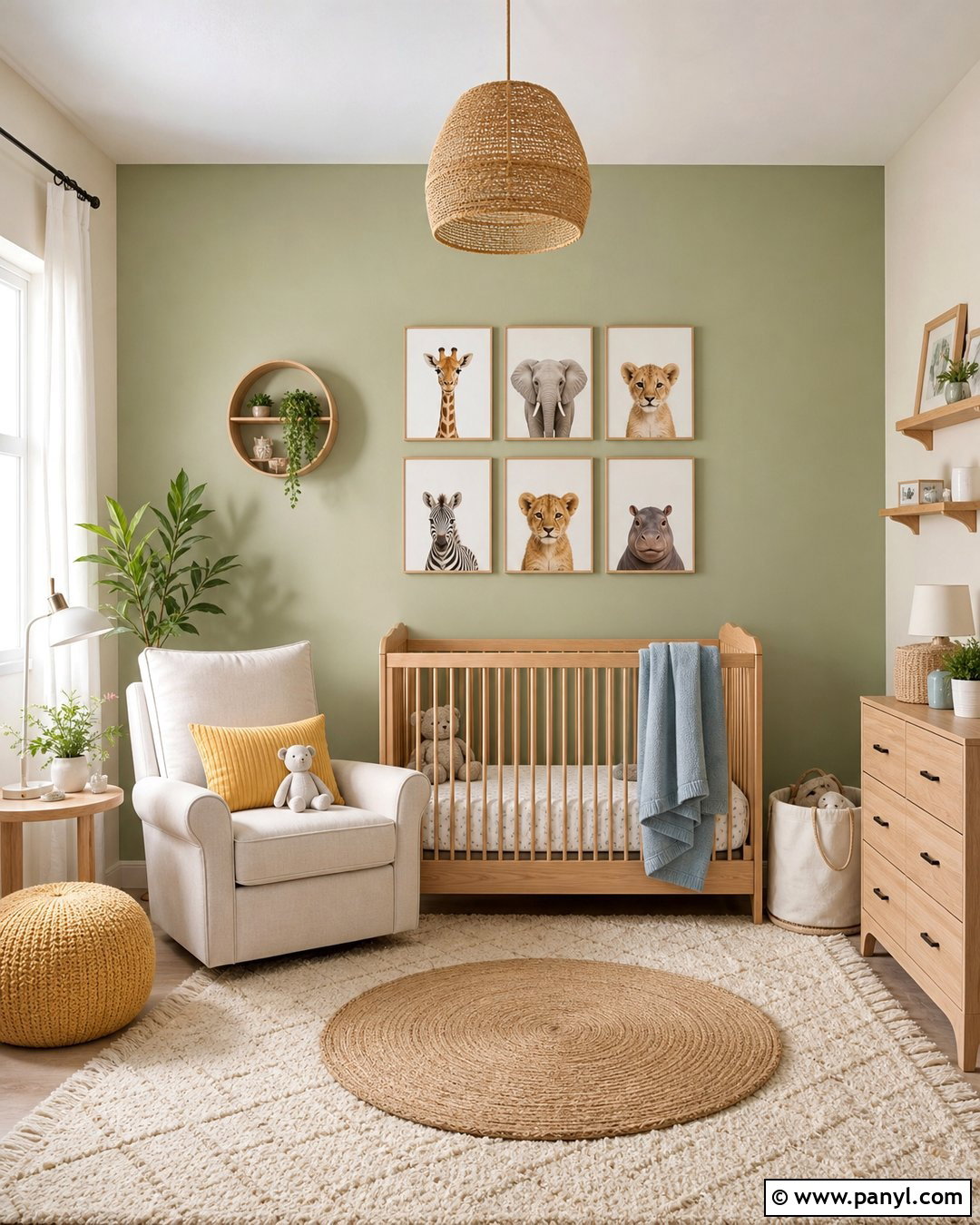 Light Green Nursery Accent Wall - 30 Light Green Accent Wall Ideas