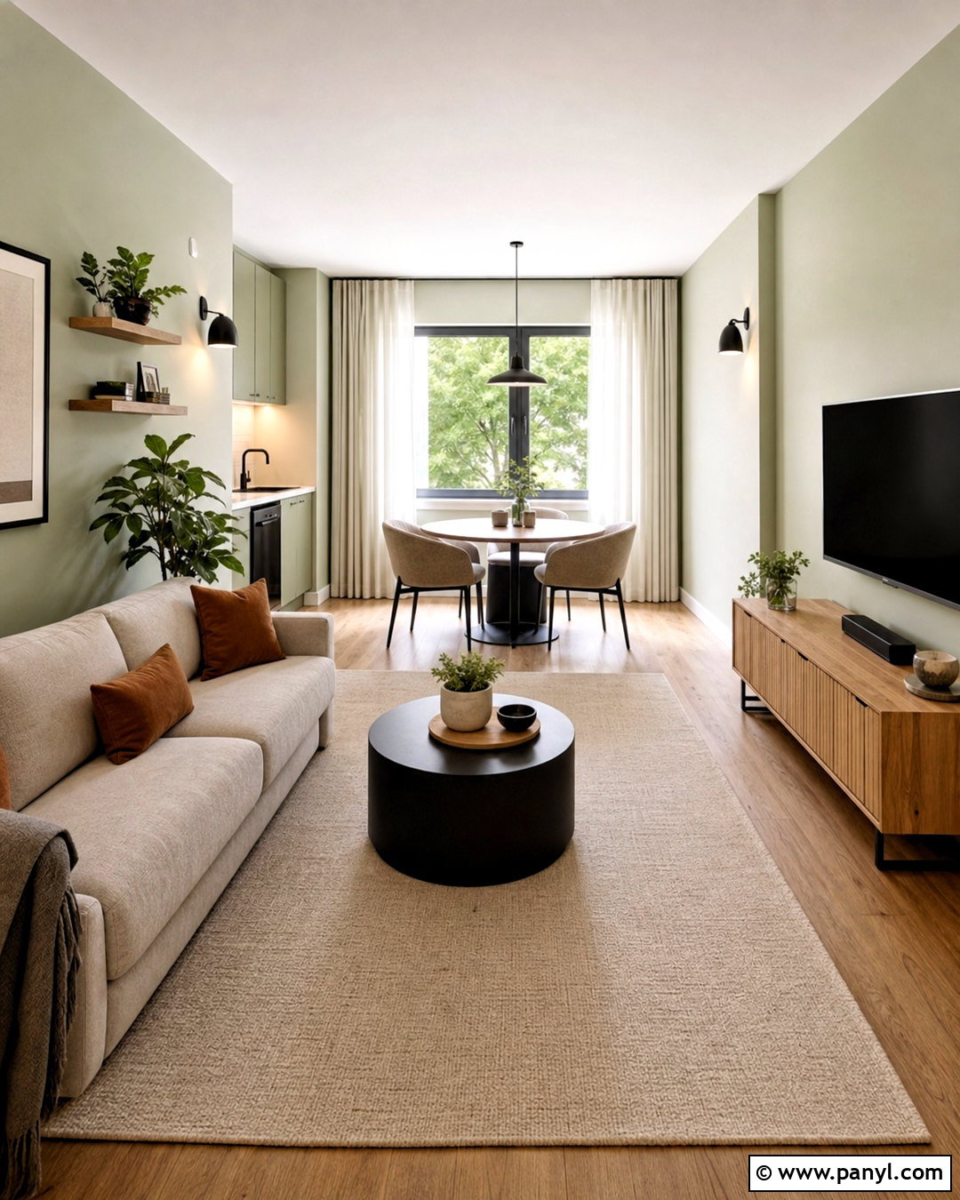 Light Green Small Apartment Walls - 20 light green walls