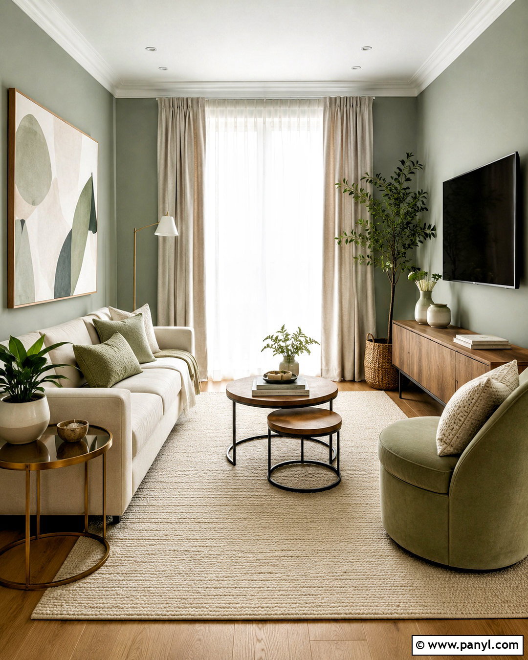 Light Green Small Living Room - 20 light green room ideas