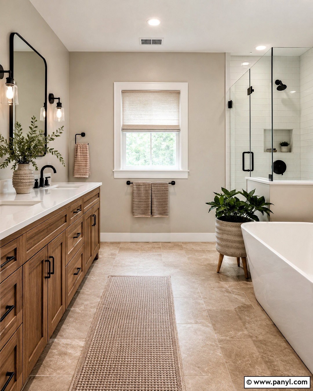 Light Greige Bathroom Walls - 20 paint colors for bathroom walls
