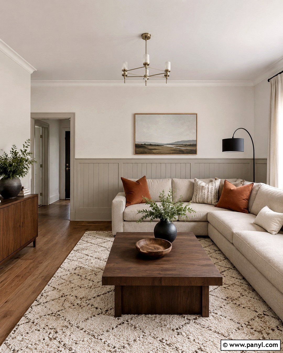 Light Greige Half Beadboard - 20 Half Beadboard Wall Paint Colors