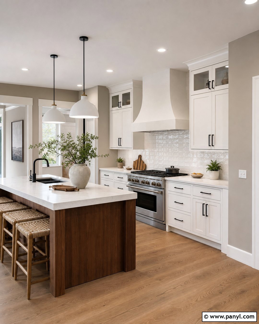 Light Greige Kitchen Walls - 35 kitchen wall colours