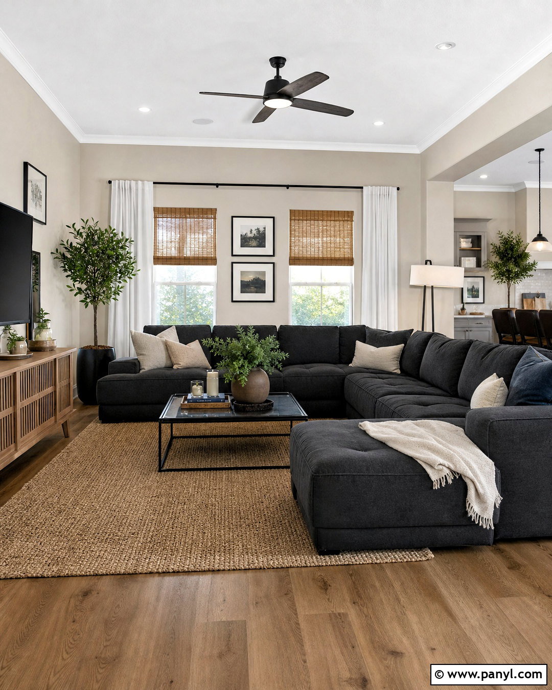 Light Greige Living Room - 20 neutral living room paint color ideas
