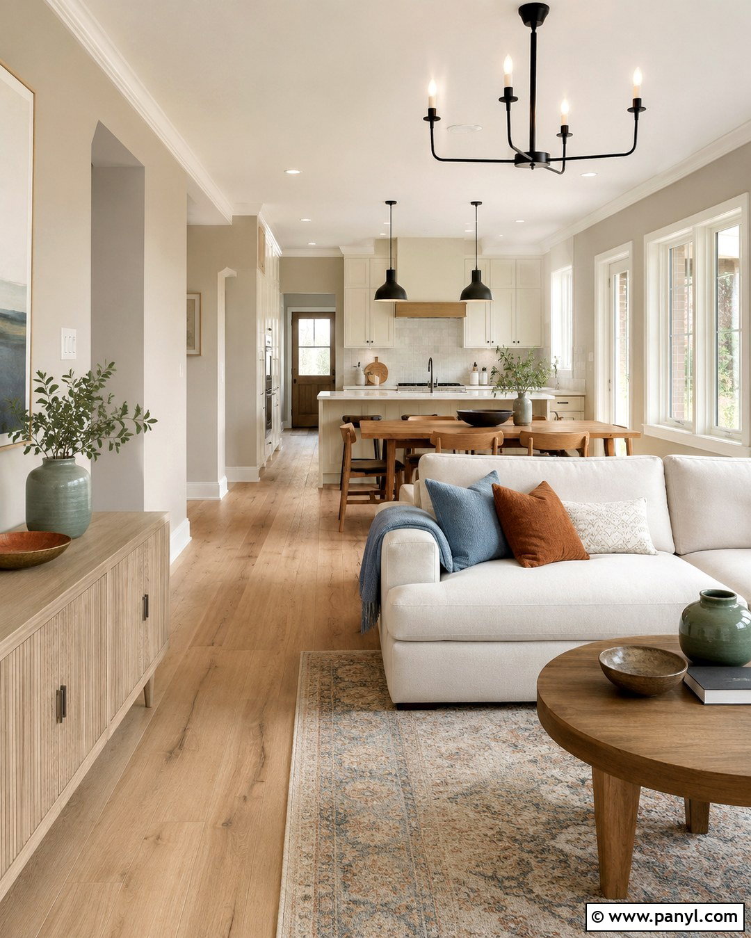 Light Greige Open Floor Plan Walls - 20 Colors For Walls In House Ideas