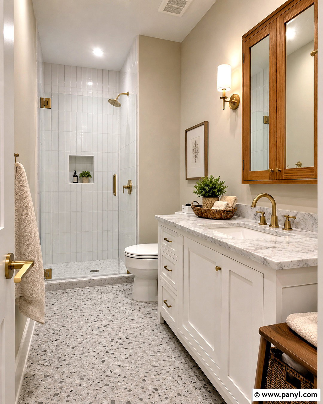 Light Greige Small Bathroom Walls - 35 small bathroom wall colors